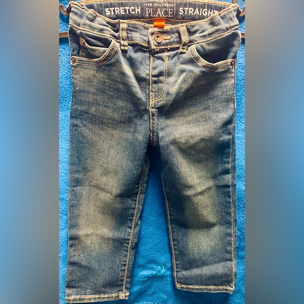 3T Straight Stretch Jeans